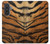 S2962 虎のストライプグラフィックプリント Tiger Stripes Graphic Printed Samsung Galaxy A57 バックケース、フリップケース・カバー