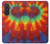 S2985 絞り染めカラー Colorful Tie Dye Texture Samsung Galaxy A57 バックケース、フリップケース・カバー