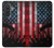 S2989 アメリカサッカー USA American Football Soccer Flag Samsung Galaxy A57 バックケース、フリップケース・カバー