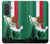 S2994 メキシコサッカー Mexico Football Soccer Map Flag Samsung Galaxy A57 バックケース、フリップケース・カバー