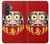 S3045 ダルマ人形 Japan Good Luck Daruma Doll Samsung Galaxy A57 バックケース、フリップケース・カバー