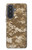 S3294 陸軍砂漠タンコヨーテカモ迷彩 Army Desert Tan Coyote Camo Camouflage Samsung Galaxy A57 バックケース、フリップケース・カバー