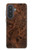 S3405 魚のタトゥーグラフィックプリント Fish Tattoo Leather Graphic Print Samsung Galaxy A57 バックケース、フリップケース・カバー