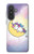 S3485 かわいい眠りユニコーン Cute Unicorn Sleep Samsung Galaxy A57 バックケース、フリップケース・カバー