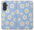 S3681 デイジーの花のパターン Daisy Flowers Pattern Samsung Galaxy A57 バックケース、フリップケース・カバー