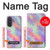 S3706 パステルレインボーギャラクシーピンクスカイ Pastel Rainbow Galaxy Pink Sky Samsung Galaxy A57 バックケース、フリップケース・カバー