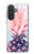 S3711 ピンクパイナップル Pink Pineapple Samsung Galaxy A57 バックケース、フリップケース・カバー