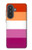 S3887 レズビアンプライドフラッグ Lesbian Pride Flag Samsung Galaxy A57 バックケース、フリップケース・カバー