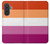 S3887 レズビアンプライドフラッグ Lesbian Pride Flag Samsung Galaxy A57 バックケース、フリップケース・カバー