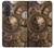 S3927 コンパスクロックゲージスチームパンク Compass Clock Gage Steampunk Samsung Galaxy A57 バックケース、フリップケース・カバー