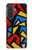 S4044 ストリートアートの抽象的なグラフィック Street Art Abstract Graphics Samsung Galaxy A57 バックケース、フリップケース・カバー