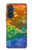 S4047 LGBTQカモフラージュ LGBTQ Camouflage Samsung Galaxy A57 バックケース、フリップケース・カバー