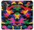 S4072 カラフルなカモフラージュ Colorful Camouflage Samsung Galaxy A57 バックケース、フリップケース・カバー