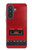 S4073 ヴィンテージの赤いカセットプレーヤーのグラフィック Vintage Red Cassette Player Graphic Samsung Galaxy A57 バックケース、フリップケース・カバー