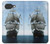 S1096 海で帆船 Sailing Ship in an Ocean Google Pixel 10a バックケース、フリップケース・カバー