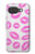 S2214 ピンクの唇のキス Pink Lips Kisses Google Pixel 10a バックケース、フリップケース・カバー