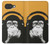 S2324 ヘッドフォンポップミュージックと面白い猿 Funny Monkey with Headphone Pop Music Google Pixel 10a バックケース、フリップケース・カバー