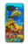 S2568 海と魚とサンゴ Sea Seabed Fish Corals Underwater Ocean Google Pixel 10a バックケース、フリップケース・カバー