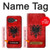 S2982 アルバニアサッカー Albania Football Soccer Red Flag Google Pixel 10a バックケース、フリップケース・カバー