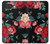 S3112 黒バラ パターン Rose Floral Pattern Black Google Pixel 10a バックケース、フリップケース・カバー