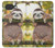 S3138 かわいいナマケモノ  Cute Baby Sloth Paint Google Pixel 10a バックケース、フリップケース・カバー