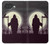 S3262 恐るべき 夜の月 墓地 Grim Reaper Night Moon Cemetery Google Pixel 10a バックケース、フリップケース・カバー