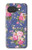 S3265 ヴィンテージ花柄 Vintage Flower Pattern Google Pixel 10a バックケース、フリップケース・カバー