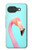S3708 ピンクのフラミンゴ Pink Flamingo Google Pixel 10a バックケース、フリップケース・カバー