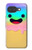 S3939 アイスクリーム キュートな笑顔 Ice Cream Cute Smile Google Pixel 10a バックケース、フリップケース・カバー