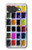 S3956 水彩パレットボックスグラフィック Watercolor Palette Box Graphic Google Pixel 10a バックケース、フリップケース・カバー