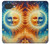 S3966 芸術的な太陽と月 Artistic Sun Moon Google Pixel 10a バックケース、フリップケース・カバー