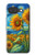 S4019 ひまわり ヴァン・ゴッホ風 Sunflower Van Gogh Style Google Pixel 10a バックケース、フリップケース・カバー