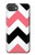 S1849 ピンクブラックシェブロンジグザグ Pink Black Chevron Zigzag iPhone 17e バックケース、フリップケース・カバー