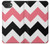 S1849 ピンクブラックシェブロンジグザグ Pink Black Chevron Zigzag iPhone 17e バックケース、フリップケース・カバー
