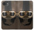 S2645 ヴィンテージブラウンゴーグルオートバイヘルメット Vintage Brown Goggles Motorcycle Helmet iPhone 17e バックケース、フリップケース・カバー
