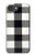 S2842 ブラックとホワイトバッファローチェック柄 Black and White Buffalo Check Pattern iPhone 17e バックケース、フリップケース・カバー