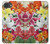 S3205 レトロ花 Retro Art Flowers iPhone 17e バックケース、フリップケース・カバー