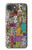 S3879 レトロな音楽の落書き Retro Music Doodle iPhone 17e バックケース、フリップケース・カバー