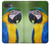 S3888 コンゴウインコの顔の鳥 Macaw Face Bird iPhone 17e バックケース、フリップケース・カバー