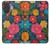 S4105 カラフル花柄 Vibrant Colorful Floral Pattern iPhone 17 バックケース、フリップケース・カバー