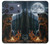 S4095 森のクマ幻想画 Majestic Bear Indian Wilderness Art iPhone 17 Pro バックケース、フリップケース・カバー