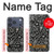 S4101 モンスター柄 Cute Cartoon Monster Pattern iPhone 17 Pro バックケース、フリップケース・カバー