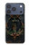 S4106 アンカーと舵輪アート Vintage Maritime Anchor Helm Art iPhone 17 Pro, 18 Pro バックケース、フリップケース・カバー