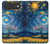 S4081 幻想銀河夜空アート Dreamy Spiral Galaxy Night Sky Art iPhone Air バックケース、フリップケース・カバー