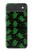 S4087 かわいいおばけ柄 Cute Green Ghost Cartoon Pattern iPhone Air バックケース、フリップケース・カバー