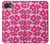 S4097 ピンク花柄 Pink Floral Seamless Pattern Design iPhone 16e, 17e バックケース、フリップケース・カバー