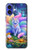 S4088 幻想キツネ精霊 Fantasy Fox Spirit Magical Artwork iPhone 16 バックケース、フリップケース・カバー