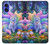 S4088 幻想キツネ精霊 Fantasy Fox Spirit Magical Artwork iPhone 16 バックケース、フリップケース・カバー