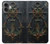S4106 アンカーと舵輪アート Vintage Maritime Anchor Helm Art iPhone 16 plus バックケース、フリップケース・カバー