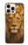 S4093 王冠ライオンアート Royal Lion Portrait Artwork iPhone 16 pro max バックケース、フリップケース・カバー